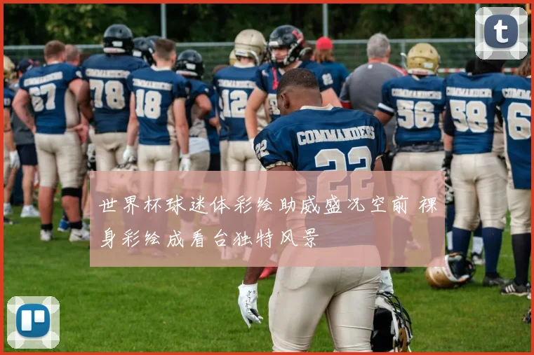 世界杯球迷体彩绘助威盛况空前 裸身彩绘成看台独特风景