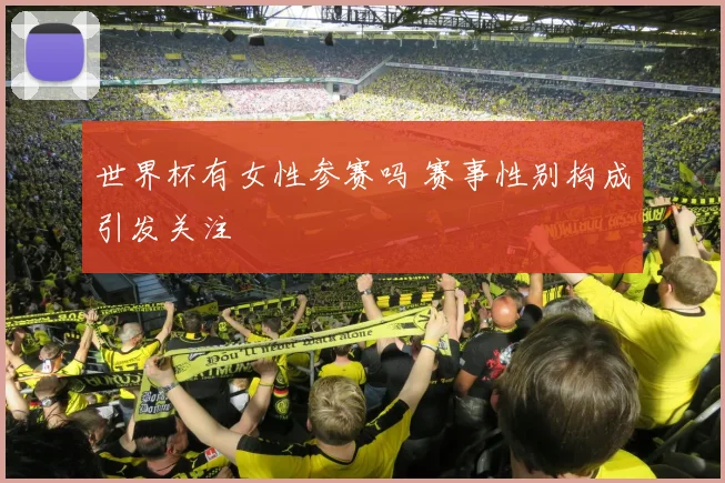 世界杯有女性参赛吗 赛事性别构成引发关注